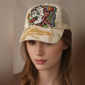 Ed Hardy Embroidered Cap